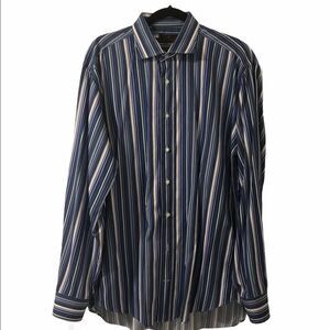 Etro Milano Striped Dress Shirt